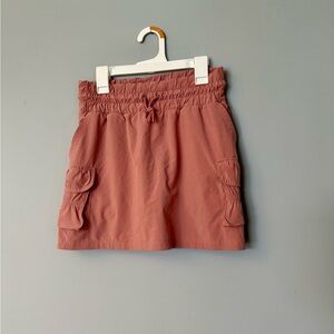 Athleta Girl Great Adventure Skort with Utility Cargo Pocket Muted Dusty Rose